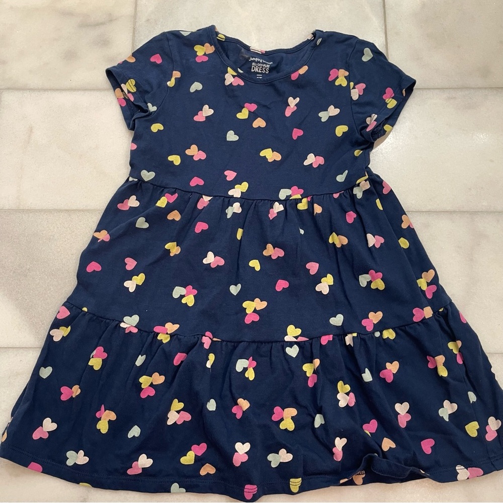Girls Dresses. Size 5T. EUC. 1 Car & Jack, 1 Jumping Beans & 1   Wonder Nation. - Picture 3 of 8